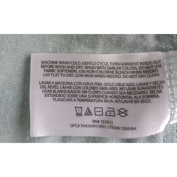 Orvis Women's Pullover 3/4 Sleeve Linen Blend Top, Size Large - Picture 10 of 11